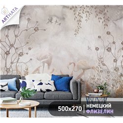 Фотообои для интерьера - 500х270см из 5и полос. Обои для стен, оформление спальни, детской комнаты, кухни, гостинной.