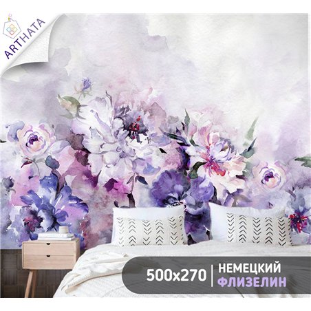 Фотообои для интерьера - 500х270см из 5и полос. Обои для стен, оформление спальни, детской комнаты, кухни, гостинной.