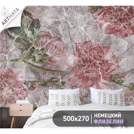 Фотообои для интерьера - 500х270см из 5и полос. Обои для стен, оформление спальни, детской комнаты, кухни, гостинной.