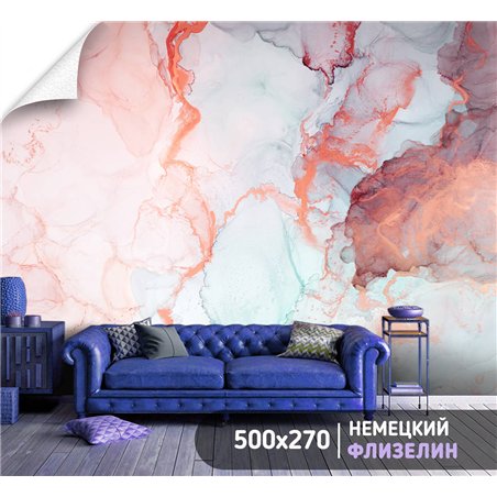 Фотообои для интерьера - 500х270см из 5и полос. Обои для стен, оформление спальни, детской комнаты, кухни, гостинной.