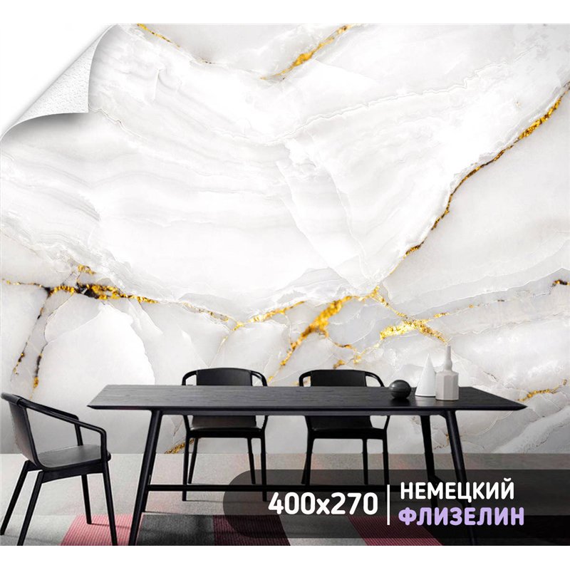 Фотообои для интерьера - 400х270см из 4х полос. Обои для стен, оформление спальни, детской комнаты, кухни, гостинной.