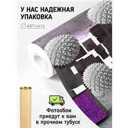 Фотообои 3д геометрические фигуры 200х270 на кухню метровые
