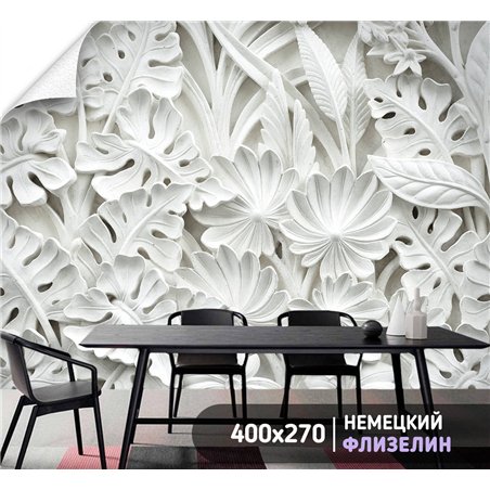 Фотообои для интерьера - 400х270см из 4х полос. Обои для стен, оформление спальни, детской комнаты, кухни, гостинной.