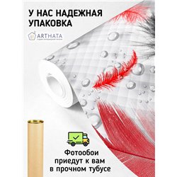 Фотообои для интерьера - 300х270см из 3х полос. Обои для стен, оформление спальни, детской комнаты, кухни, гостинной.