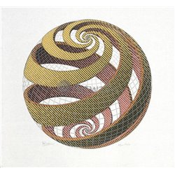 Сферические спирали - Модульная картины, Репродукции, Декоративные панно, Декор стен