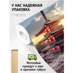 Фотообои Япония Фудзияма сакура 400х270 см для спальни