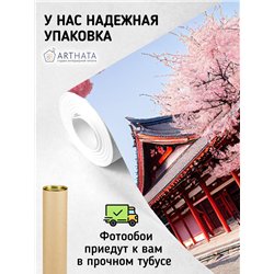 Фотообои для кухни дворец Япония 400х270 см моющиеся