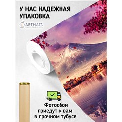 Фотообои Япония гора Фудзияма 200х270 см для декорирования стен в зале