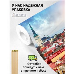 Фотообои Эстония Таллин панорама 500х270 см для коридора