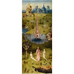 Сад земных наслаждений, левая часть триптиха - Модульная картины, Репродукции, Декоративные панно, Декор стен