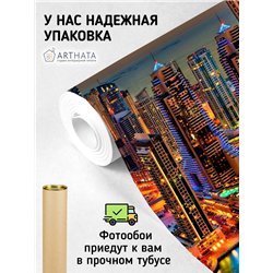 Фотообои Дубай небоскребы 500х270 см для коридора