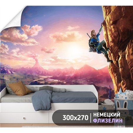 Фотообои для мальчиков сказочные эльфы 300х270 см в игровую