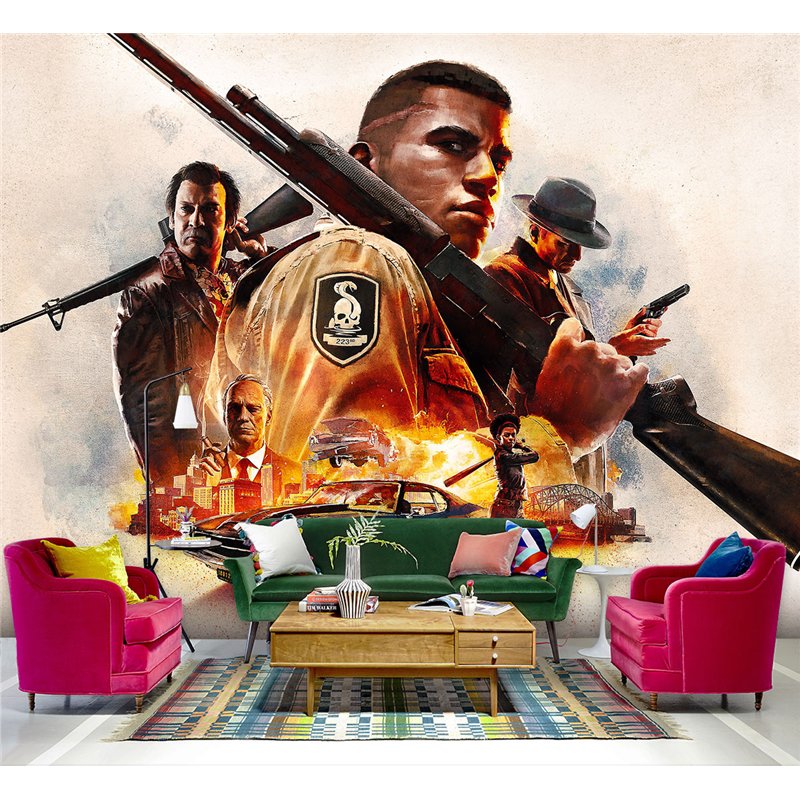 Фотообои для девочки видеоигра mafia 3 300х270 см в игровую