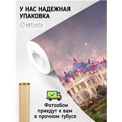Фотообои для детской сказочный замок 500х270 см в игровую