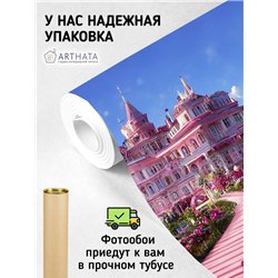 Фотообои для девочки сказочный замок 500х270 см в игровую