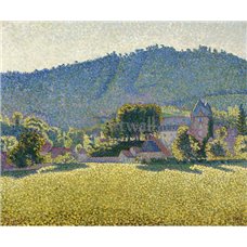 Картина на холсте по фото Модульные картины Печать портретов на холсте Комбат ле Шато, долина