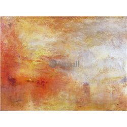 Закат над озером - Модульная картины, Репродукции, Декоративные панно, Декор стен