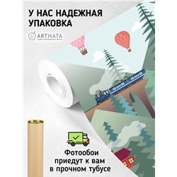 Фотообои для подростка воздушные шары 300х270 см флизелиновые с виниловым покрытием