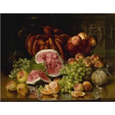 Картина на холсте по фото Модульные картины Печать портретов на холсте Даннинг Роберт «Натюрморт с фруктами»