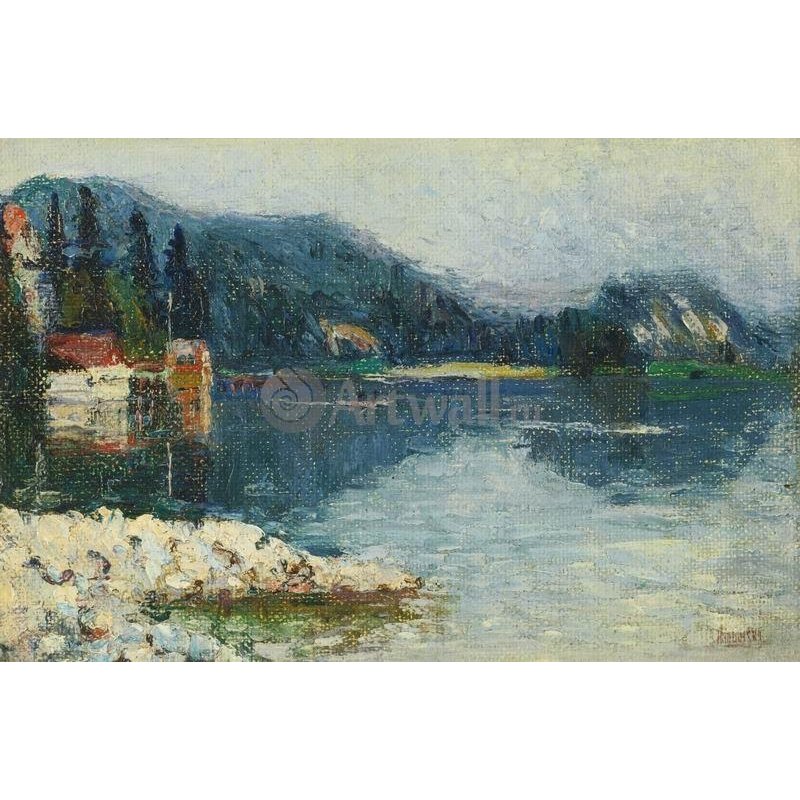 Озеро Кохель, туман