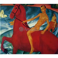 Портреты картины репродукции на заказ - Купание красного коня