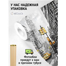 Фотообои улочка Нью йорка 400х270 см для спальни