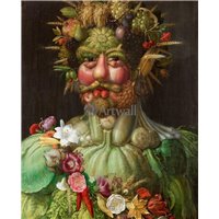 Портреты картины репродукции на заказ - Портрет чешского короля Рудольфа II в образе Вертемнуса