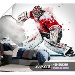 Фотообои Спортивные игры - хоккейк 200х270 см моющиеся