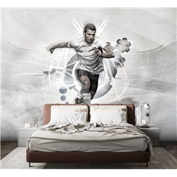 Фотообои Спортивные игры - Футбол Роналду 400х270 см для коридора