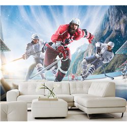 Фотообои Спортивные игры - хоккейк 400х270 см для спальни
