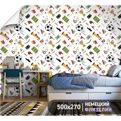 Фотообои Спортивные игры - Футбол 500х270 см интерьерные