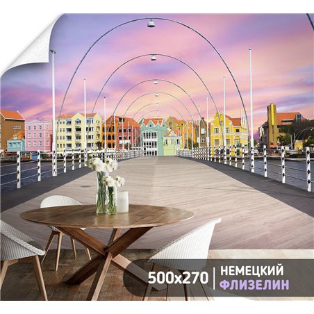 Фотообои для интерьера - 500х270см из 5и полос. Обои для стен, оформление спальни, детской комнаты, кухни, гостинной.