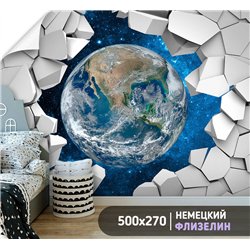 Фотообои для интерьера - 500х270см из 5и полос. Обои для стен, оформление спальни, детской комнаты, кухни, гостинной.