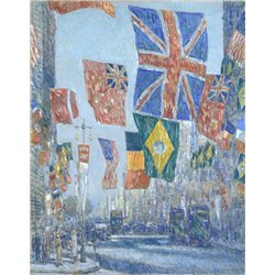 Проспект союзников, Великобритания - Модульная картины, Репродукции, Декоративные панно, Декор стен