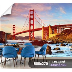 Фотообои для интерьера - 500х270см из 5и полос. Обои для стен, оформление спальни, детской комнаты, кухни, гостинной.