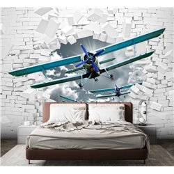 Фотообои для интерьера - 200х270см из 2х полос. Обои для стен, оформление спальни, детской комнаты, кухни, гостинной.