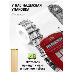 Фотообои для интерьера - 300х270см из 3х полос. Обои для стен, оформление спальни, детской комнаты, кухни, гостинной.