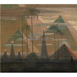 Анданте (Соната пирамид) - Модульная картины, Репродукции, Декоративные панно, Декор стен
