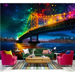 Фотообои для интерьера - 400х270см из 4х полос. Обои для стен, оформление спальни, детской комнаты, кухни, гостинной.