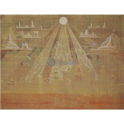 Скерцо (Соната пирамид) - Модульная картины, Репродукции, Декоративные панно, Декор стен