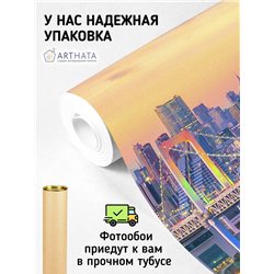Фотообои для интерьера - 200х270см из 2х полос. Обои для стен, оформление спальни, детской комнаты, кухни, гостинной.