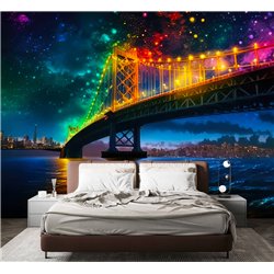 Фотообои для интерьера - 200х270см из 2х полос. Обои для стен, оформление спальни, детской комнаты, кухни, гостинной.