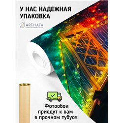 Фотообои для интерьера - 200х270см из 2х полос. Обои для стен, оформление спальни, детской комнаты, кухни, гостинной.
