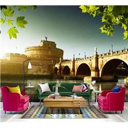 Фотообои для интерьера - 200х270см из 2х полос. Обои для стен, оформление спальни, детской комнаты, кухни, гостинной.