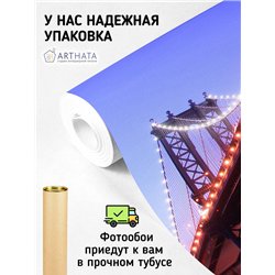 Фотообои для интерьера - 200х270см из 2х полос. Обои для стен, оформление спальни, детской комнаты, кухни, гостинной.