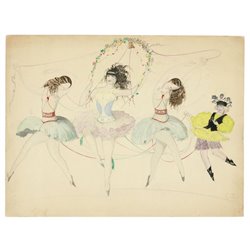 Танцовщицы - Модульная картины, Репродукции, Декоративные панно, Декор стен