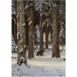 Бровар Яков «Зимний лес»