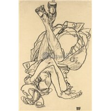 Картина на холсте по фото Модульные картины Печать портретов на холсте Девушка, лежащая на спине со скрещенными ногами и руками