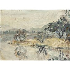 Картина на холсте по фото Модульные картины Печать портретов на холсте Озеро Уиндермир возле нижнего леса