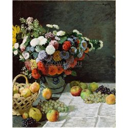 Цветы и фрукты
